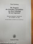 Die Frequenz der deutschen Universitäten von ihrer Gründung bis zur Gegenwart