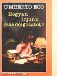 Hogyan írjunk szakdolgozatot?