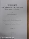 Die Frequenz der deutschen Universitäten von ihrer Gründung bis zur Gegenwart
