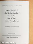 Das Geheimnis der Bethmännchen und andere Frankfurter Merkwürdigkeiten