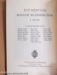 "40 kötet az Élő könyvek-Magyar Klasszikusok sorozatból (nem teljes sorozat)"