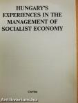 Hungary's experiences in the management of socialist economy