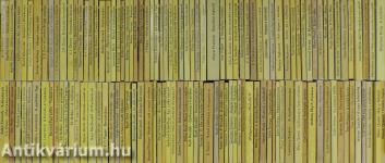 "130 kötet az Albatrosz könyvek sorozatból (nem teljes sorozat)"