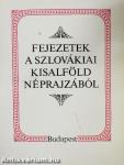Fejezetek a szlovákiai Kisalföld néprajzából