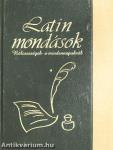 Latin mondások