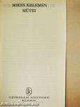 Mikes Kelemen művei