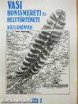 Vasi Honismereti és Helytörténeti Közlemények 1999/2.