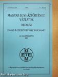 Magyar Egyháztörténeti Vázlatok 1999/3-4.
