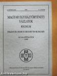 Magyar Egyháztörténeti Vázlatok 1997/3-4.