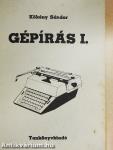 Gépírás I.