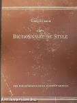 Petit Dictionnaire de Style