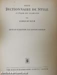 Petit Dictionnaire de Style
