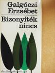 Bizonyíték nincs