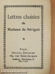 Lettres choisies de Madame de Sévigné (minikönyv)