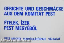 Ételek, ízek Pest megyéből (minikönyv) (számozott)