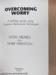 Overcoming Worry