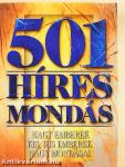 501 híres mondás