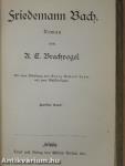 Friedemann Bach I-II. (gótbetűs)