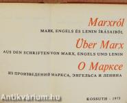 Marxról (minikönyv)