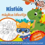 Kisfiúk - mágikus kifestő - ajándék ecsettel