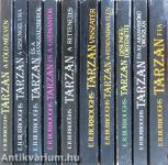 "10 kötet a Tarzan könyvek sorozatból (nem teljes sorozat)"
