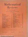 Mathematical Reviews July 1971.-December 1982. (nem teljes évfolyamok, 135 kötet)