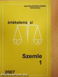 Értékelemzési Szemle 2007/1.