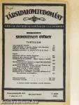 Társadalomtudomány 1942. május-június