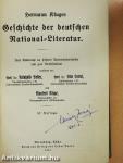 Geschichte der deutschen National-Literatur (gótbetűs)