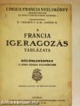 A francia igeragozás táblázata