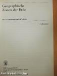 Geographische Zonen der Erde