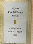 Almanach des Paul List Verlags auf das Jahr 1959
