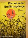 Klarheit in der Ernährungsfrage