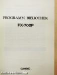 Programm Bibliothek - Casio FX-702P