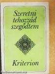 Szeretni tehozzád szegődtem