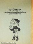 Totóindex a kollektív fogadószelvényen játszók részére