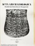 Acta Archaeologica 1985 I-II.