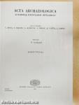 Acta Archaeologica 1985 I-II.