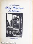 A Debreceni Déri Múzeum évkönyve 1943-1947