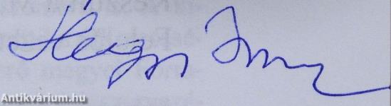 Hegyi Imre (dedikált példány)