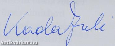 A vérünkben van (dedikált példány)