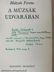 A múzsák udvarában (dedikált példány)
