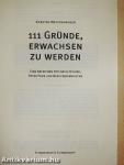 111 Gründe, Erwachsen zu Werden