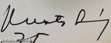 A fények rézsűt esnek (dedikált példány)