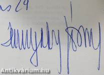 A fekete lovag (dedikált példány)