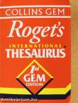 Roget's International Thesaurus