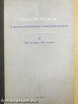 Dokumentumok a magyar párttörténet tanulmányozásához II.