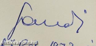 A rigó sírja (dedikált példány)