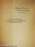 Tanulmányok a magyar parasztság történetéből (dedikált példány)