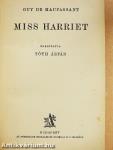 Miss Harriet